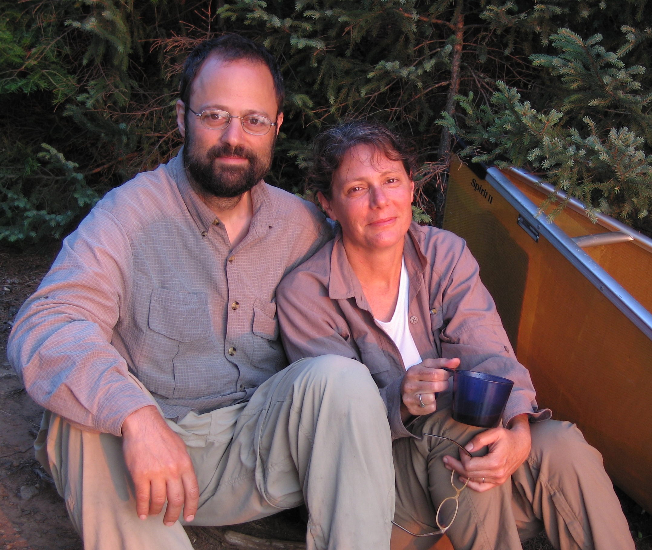 Tom and Julia in the BWCA, 2007